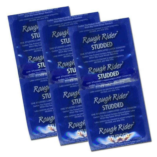 Rough Rider Studded - Bulk 6 Pack - BULK! - CheapLubes.com