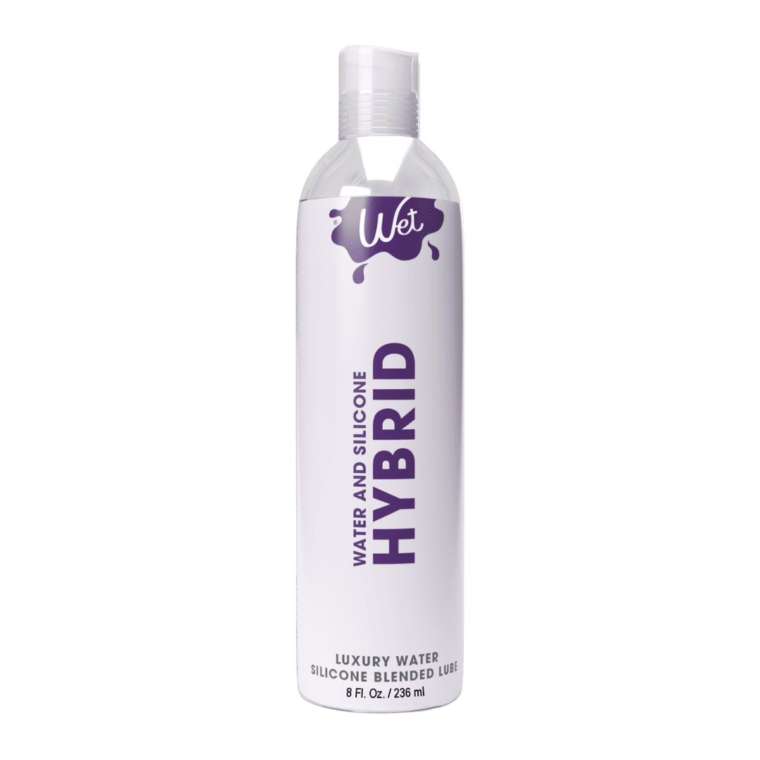 Wet Water/Silicone Hybrid Personal Lubricant