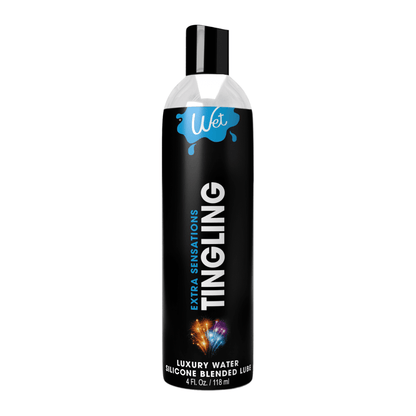 Wet Extra Sensations Tingling Water and Silicone Blended Lubricant