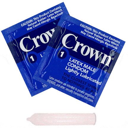 Crown Super Thin & Sensitive Condom Bulk - 6 Pack