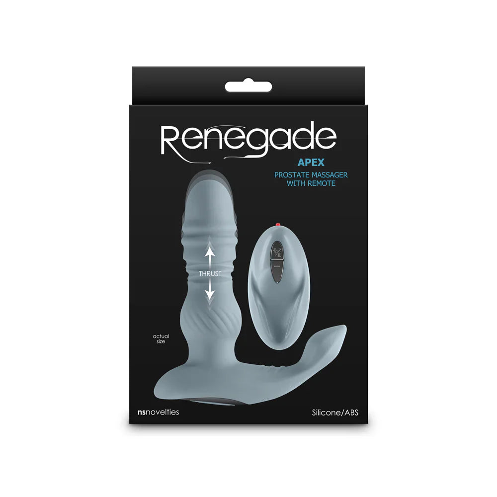 Renegade Apex Prostate and Testicle Massager w/Remote