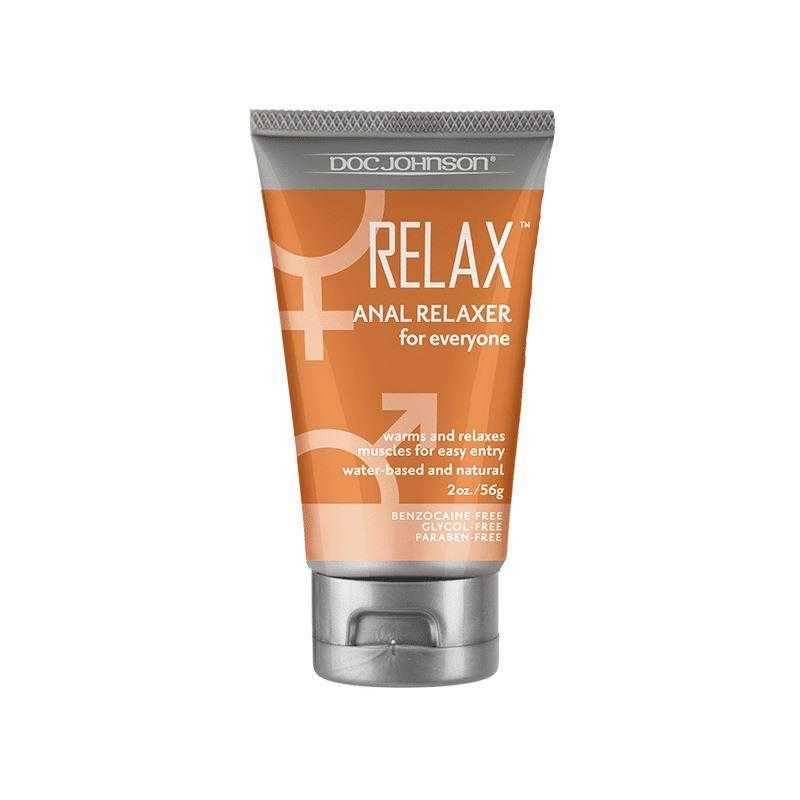 Doc Johnson Intimate Enhancements RELAX Anal Relaxer Gel - 2 oz (56 g)