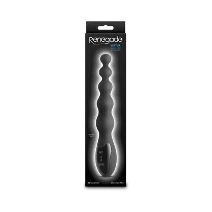 Renegade Virtua Digital Anal Bead Vibe - Rechargable w/Display | CheapLubes.com