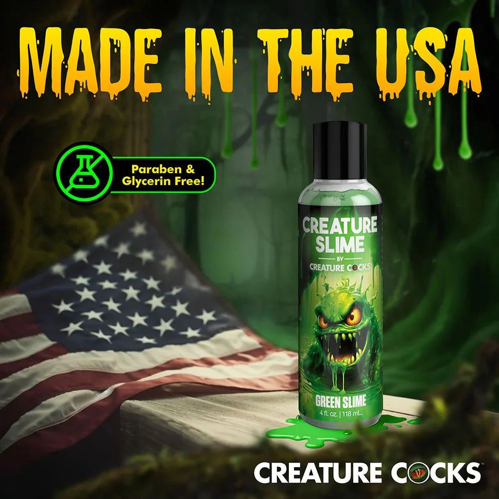 Creature Slime Green Water-Based Lubricant