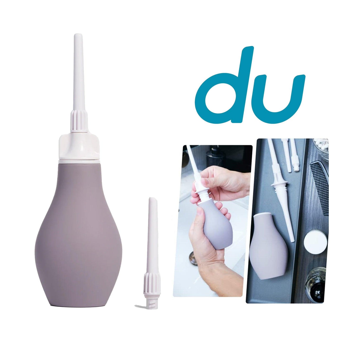 DU Silicone Anal Douche - No Backflow - New Design! - CheapLubes.com