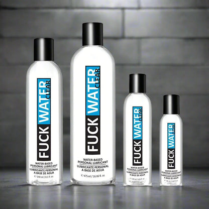 Fuck Water Clear - Water-Based Personal Lubricant