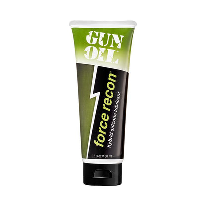 Gun Oil Force Recon Hybrid Silicone Personal Lubricant 3.3 oz (100 ml) Tube - CheapLubes.com