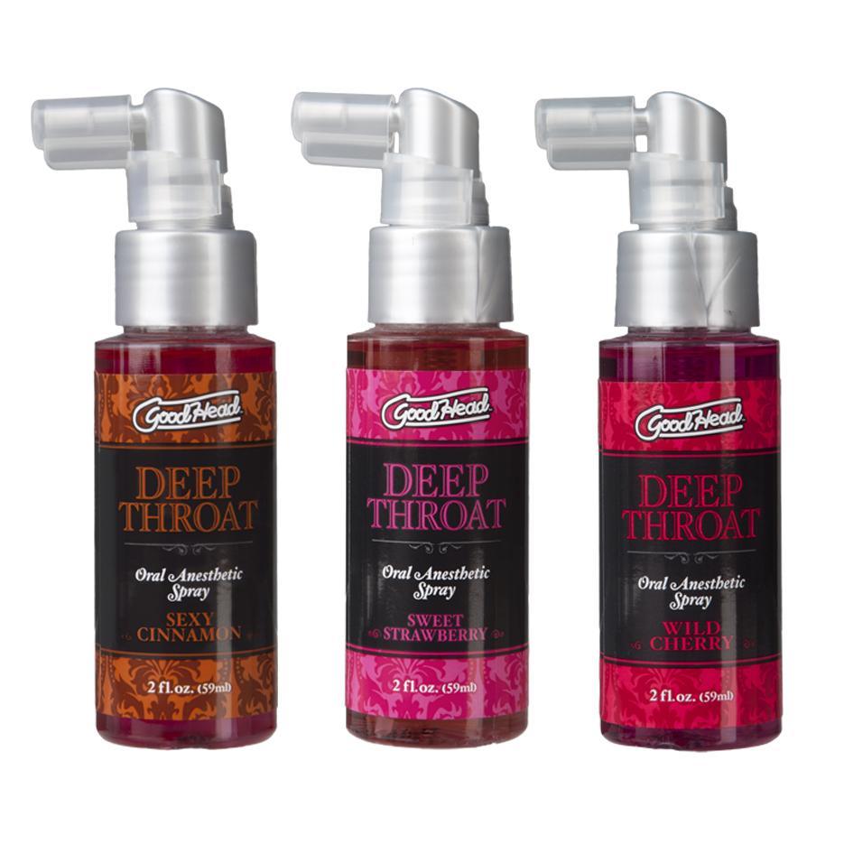 Good Head Deep Throat Oral Spray - 6 Flavors