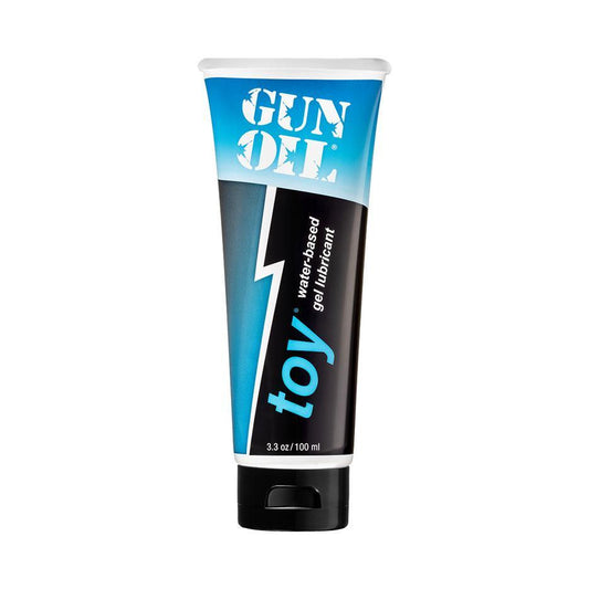 Gun Oil Toy - Water-based Gel Lubricant 3.3 oz Tube (100 ml)