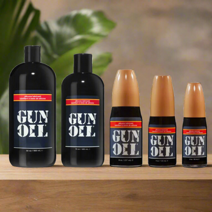 Gun Oil Silicone-Based Personal Lubricant Sizes 2oz, 4oz, 8oz, 16oz 32oz