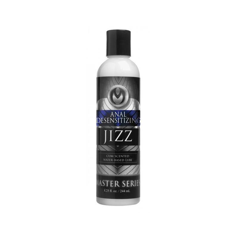 Jizz Cum Scented Anal Desensitizing Water-Based Body Glide - 8.5 oz (244 mL)