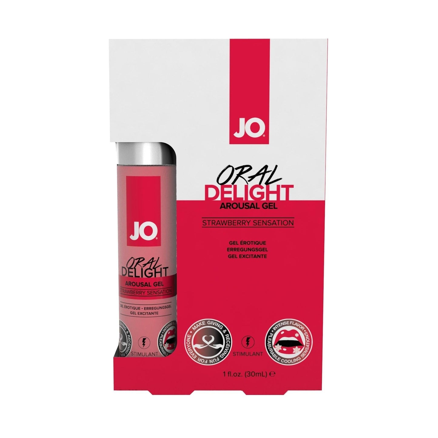 JO ORAL DELIGHT AROUSAL GEL - 2 Flavors Available!