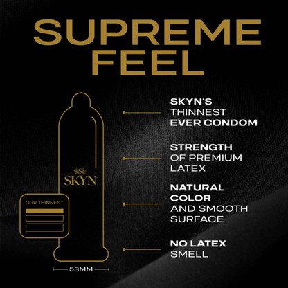 SKYN Supreme Feel 10 Count Condoms