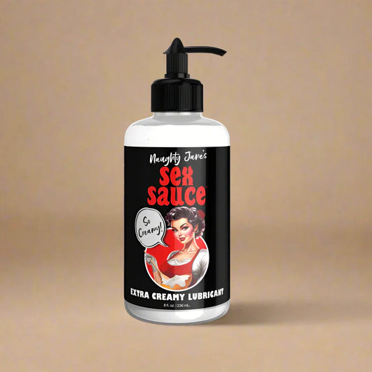 Naughty Jane's Sex Sauce Extra Creamy Lubricant 8 oz.