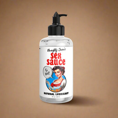 Naughty Jane's Sex Sauce Natural Lubricant 8 oz.