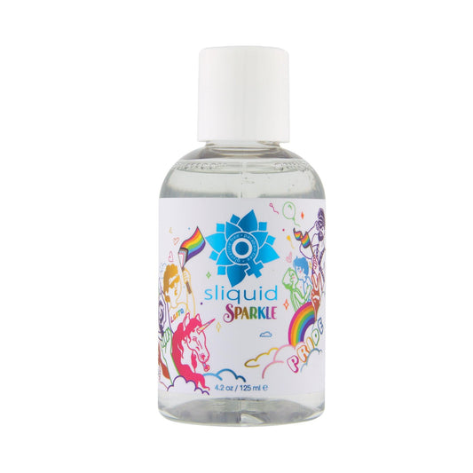 Sliquid Sparkle Water-Based Lubricant 4.2 oz (125 mL) - CheapLubes.com