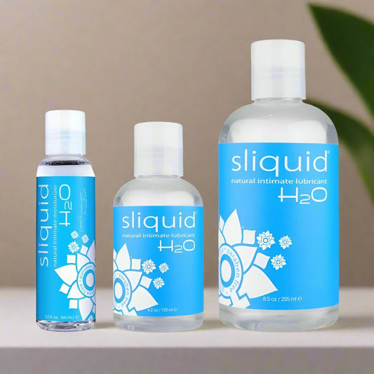 Sliquid Naturals H2O Intimate Water-Based Lubricants - CheapLubes.com