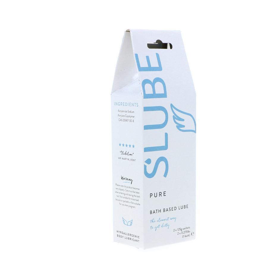 Slube Bath Based Lube 2 x 125g Sachets for 1 bath (3 Scents) - CheapLubes.com