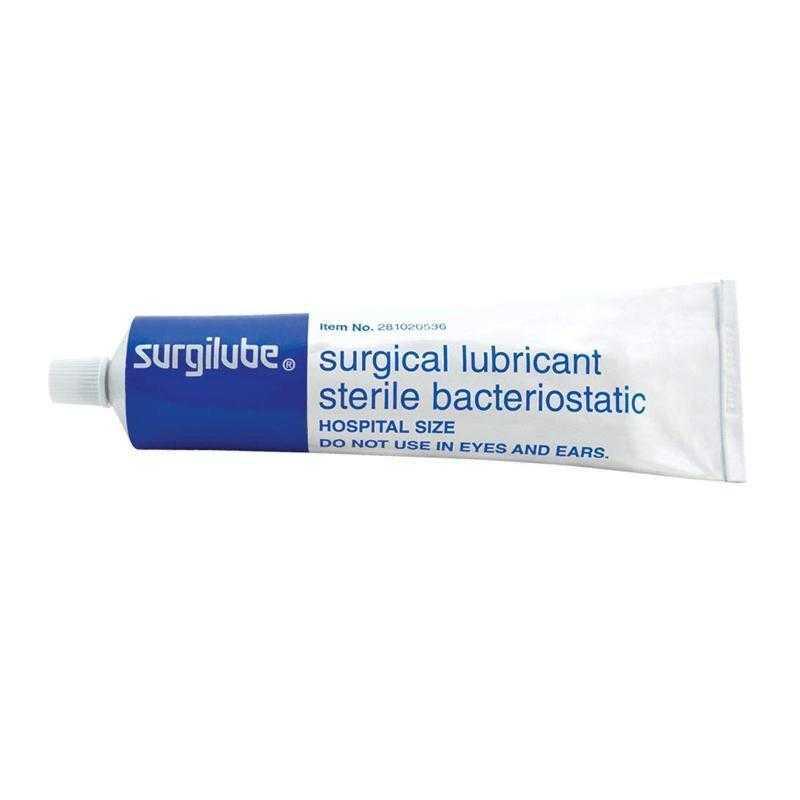 Surgilube - Sterile Surgical Lubricant - 4.25 oz Metal Tube