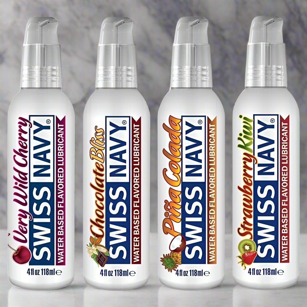 Swiss Navy Flavored Water Based Lubricants - 4oz ( 118 mL)