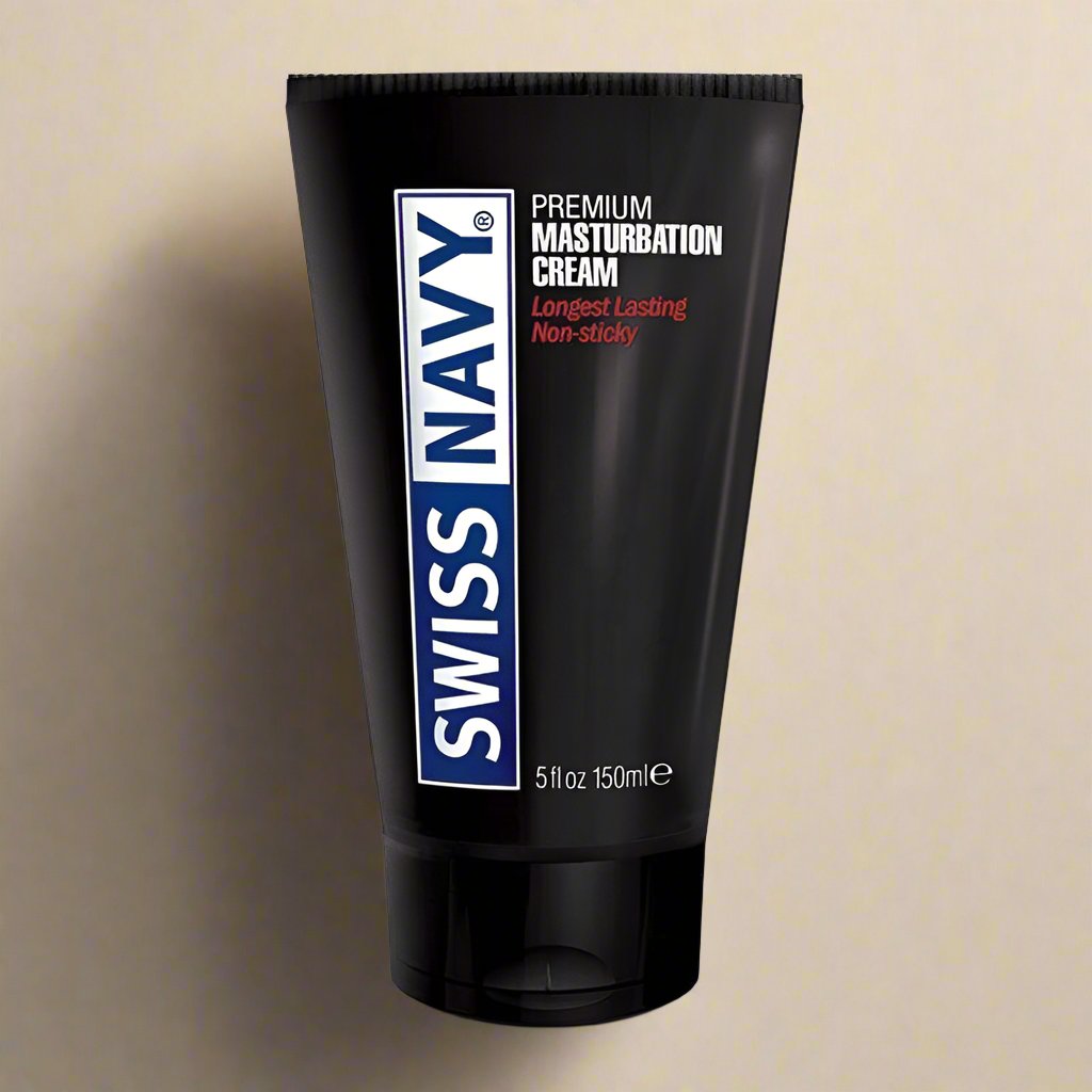 Swiss Navy Masturbation Cream Lubricant 5 oz (147 ml)