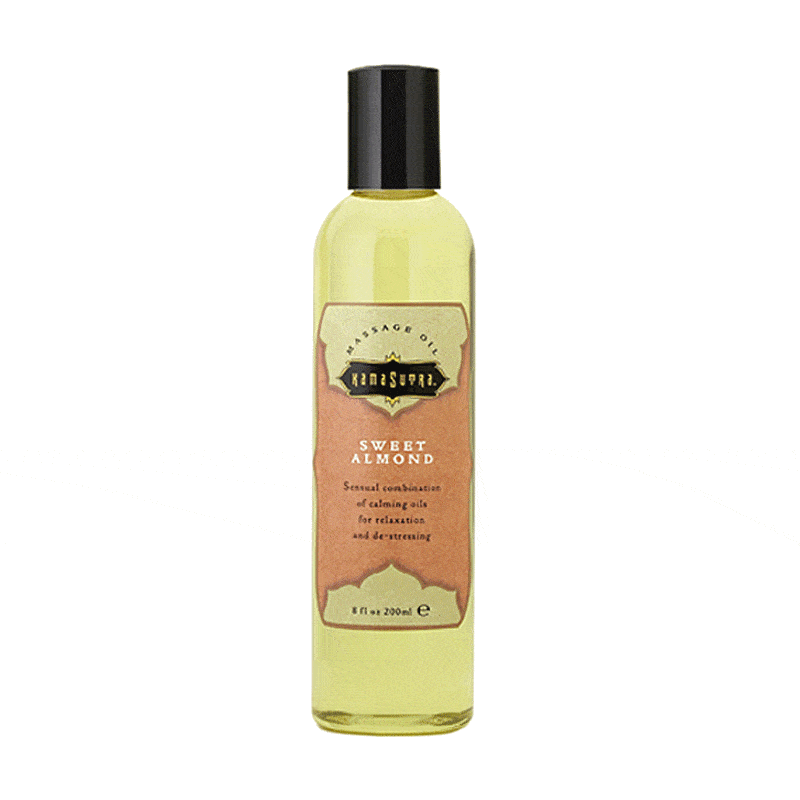 Kama Sutra Aromatic Massage Oils - Sweet Almond - 8 oz (200 ml)