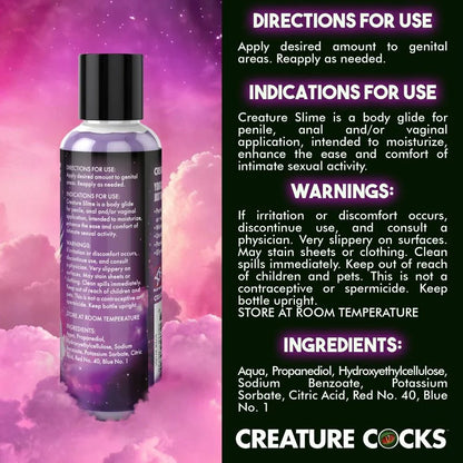 Creature Slime Purple Water-Based Lubricant