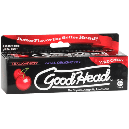 Good Head Oral Delight Gel - Cherry 4 oz (113g)