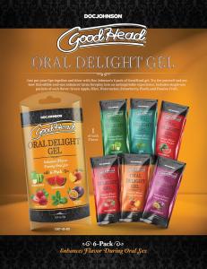 GoodHead Oral Delight Gel 6 Pack